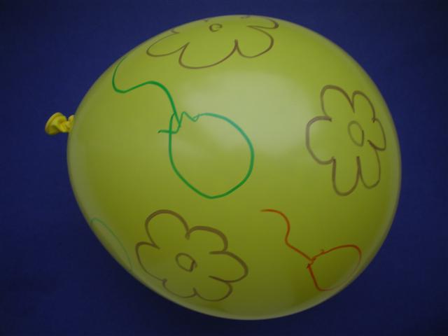 Muziekballon maken